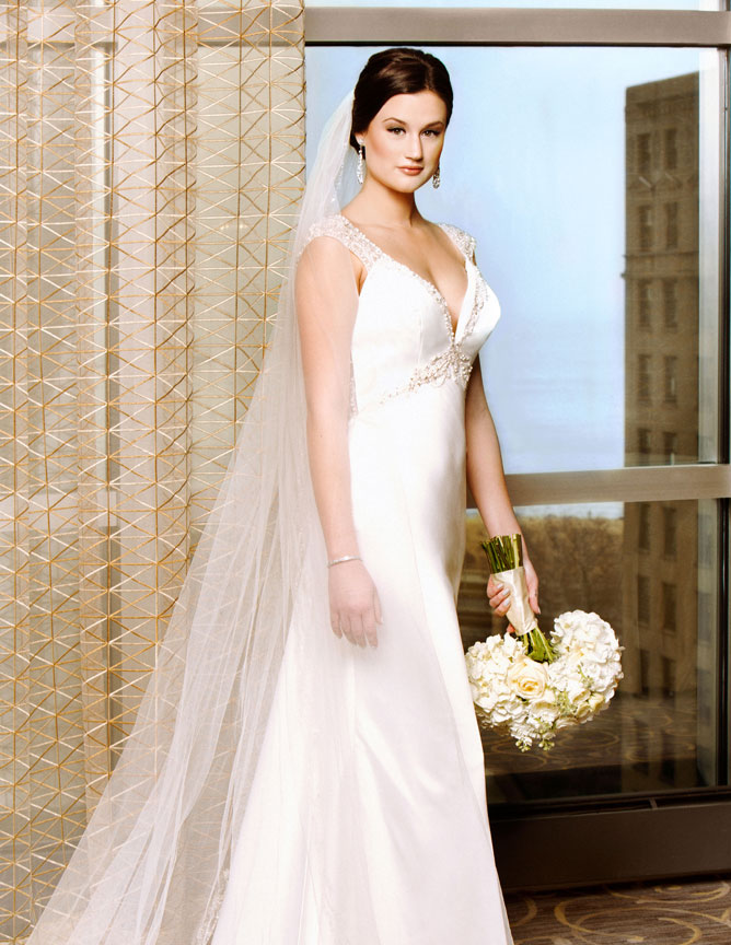 Bridal Fashion shot at four season hotel chicago