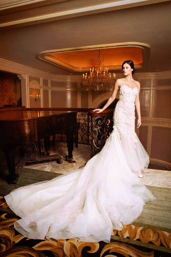 Bridal Fashion shot at four season hotel chicago